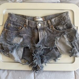 Levi’s Vintage Distressed Denim Shorts